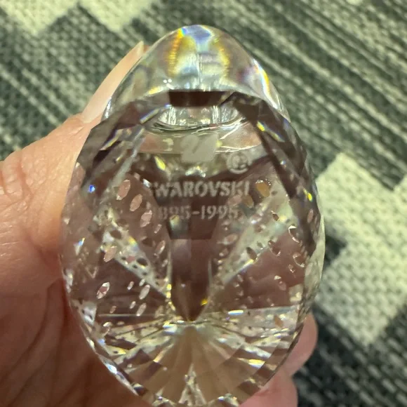 Swarovski Crystal Swan With Stand - Picture 3 of 6